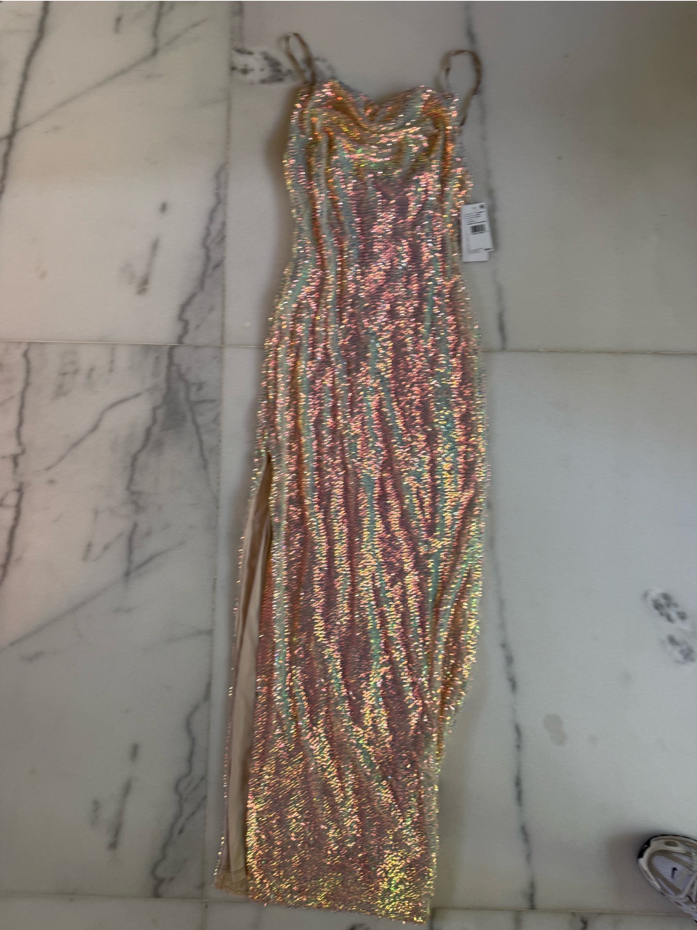 Liv Foster long formal gown